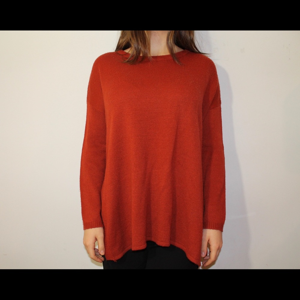 H&M Deep Orange Sweater